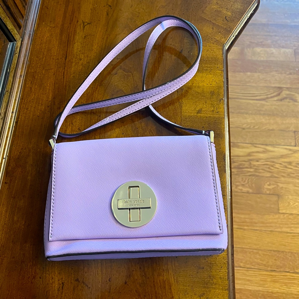 Purple Kate Spade Bag.